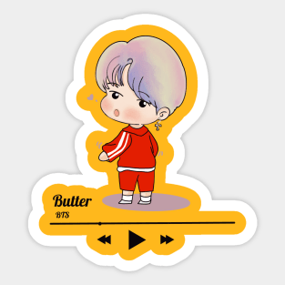 Jimin Butter style Sticker